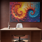 Fractal Dance of Fire and Ice