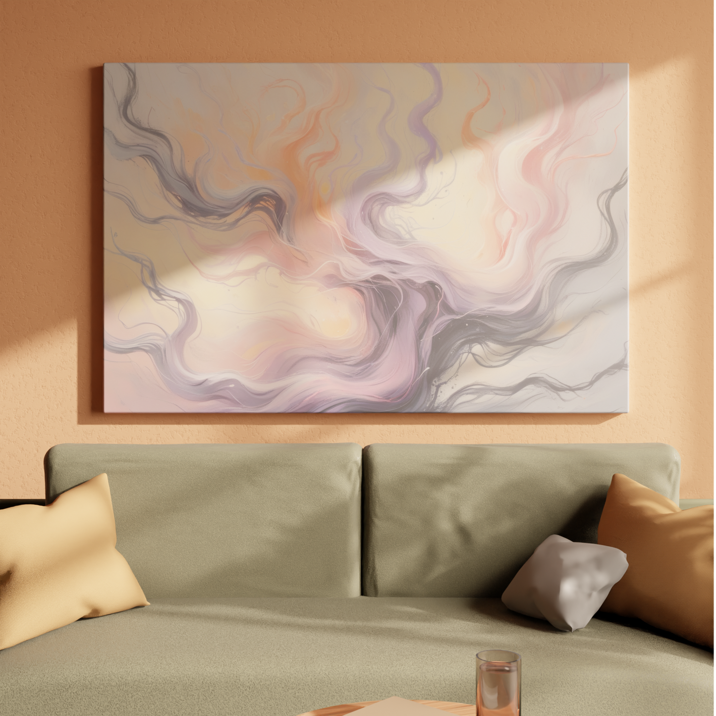 Ethereal Dance of Pastel Winds