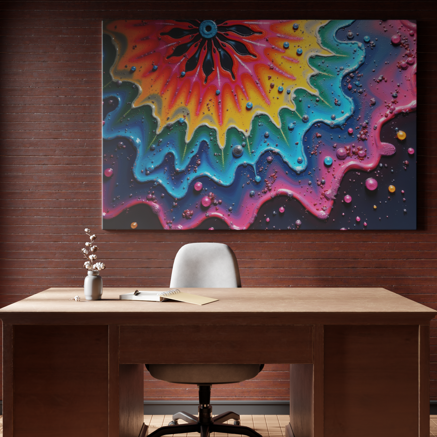 Colorful Cosmic Waves