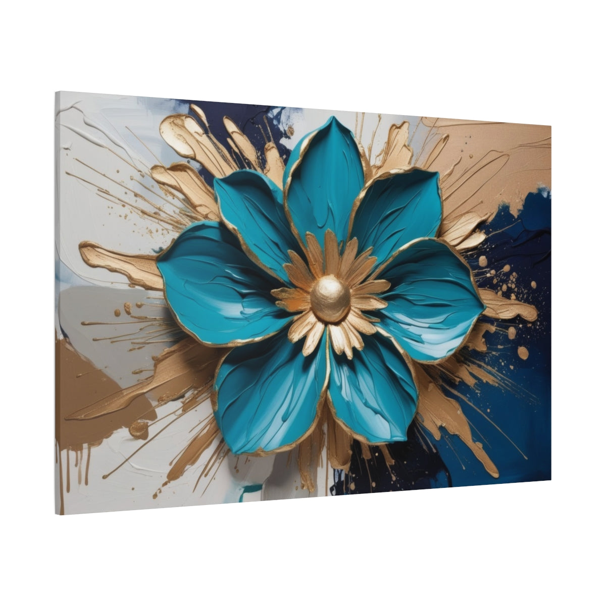 Blossom in Blue and Gold