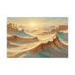 Sunlit Desert Waves