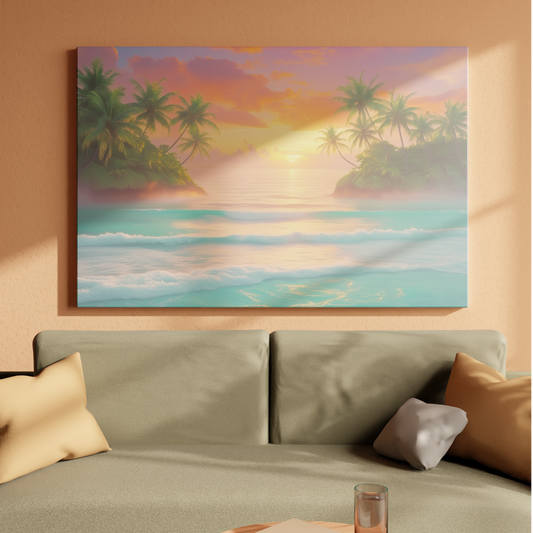 Tropical Sunset Serenity
