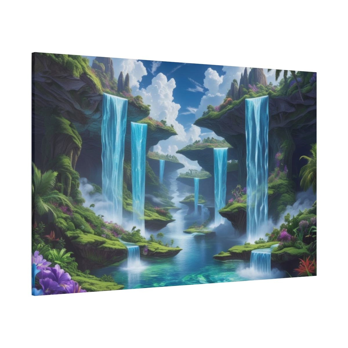 Mystical Waterfall Valleys