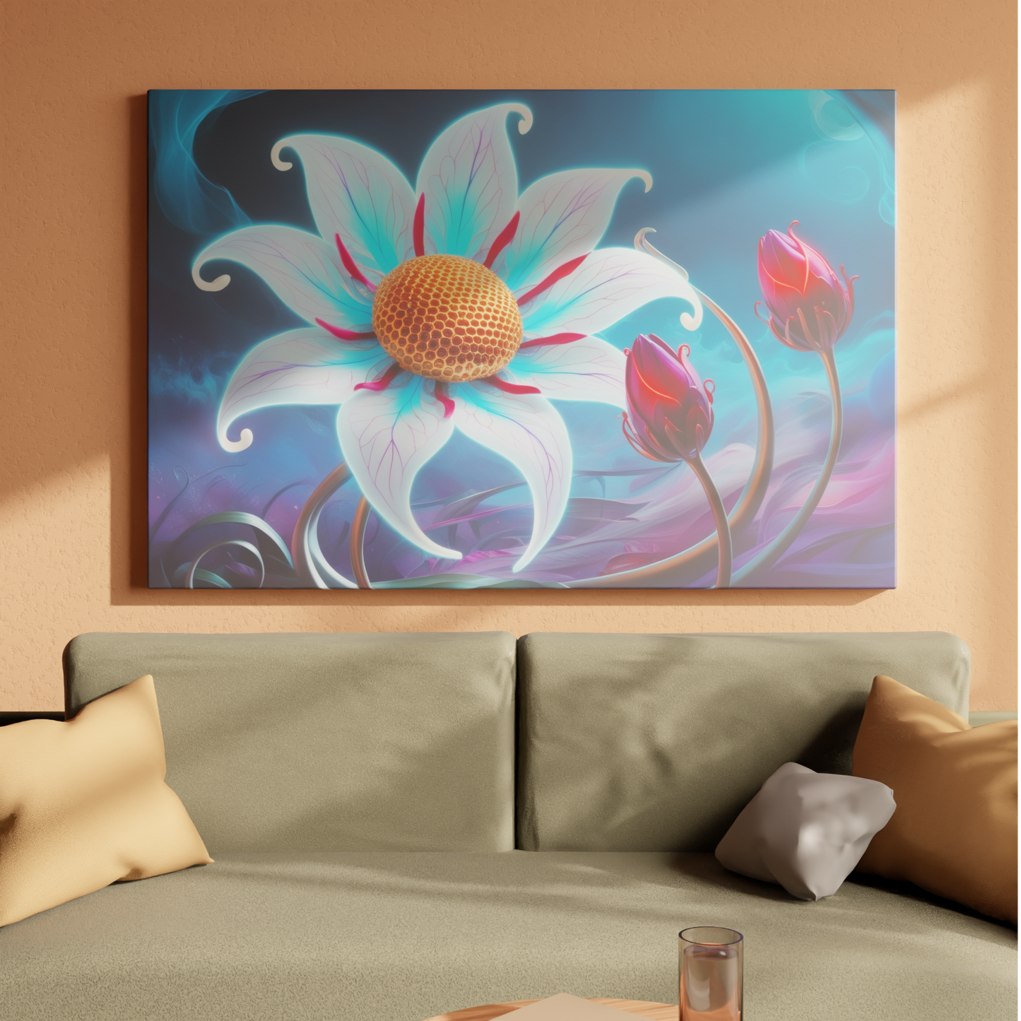 Luminous Dreamscape Flora
