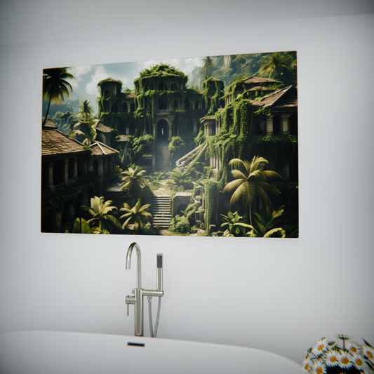 Lush Ruins in the Tropics