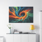 Vortex of Flames and Waves
