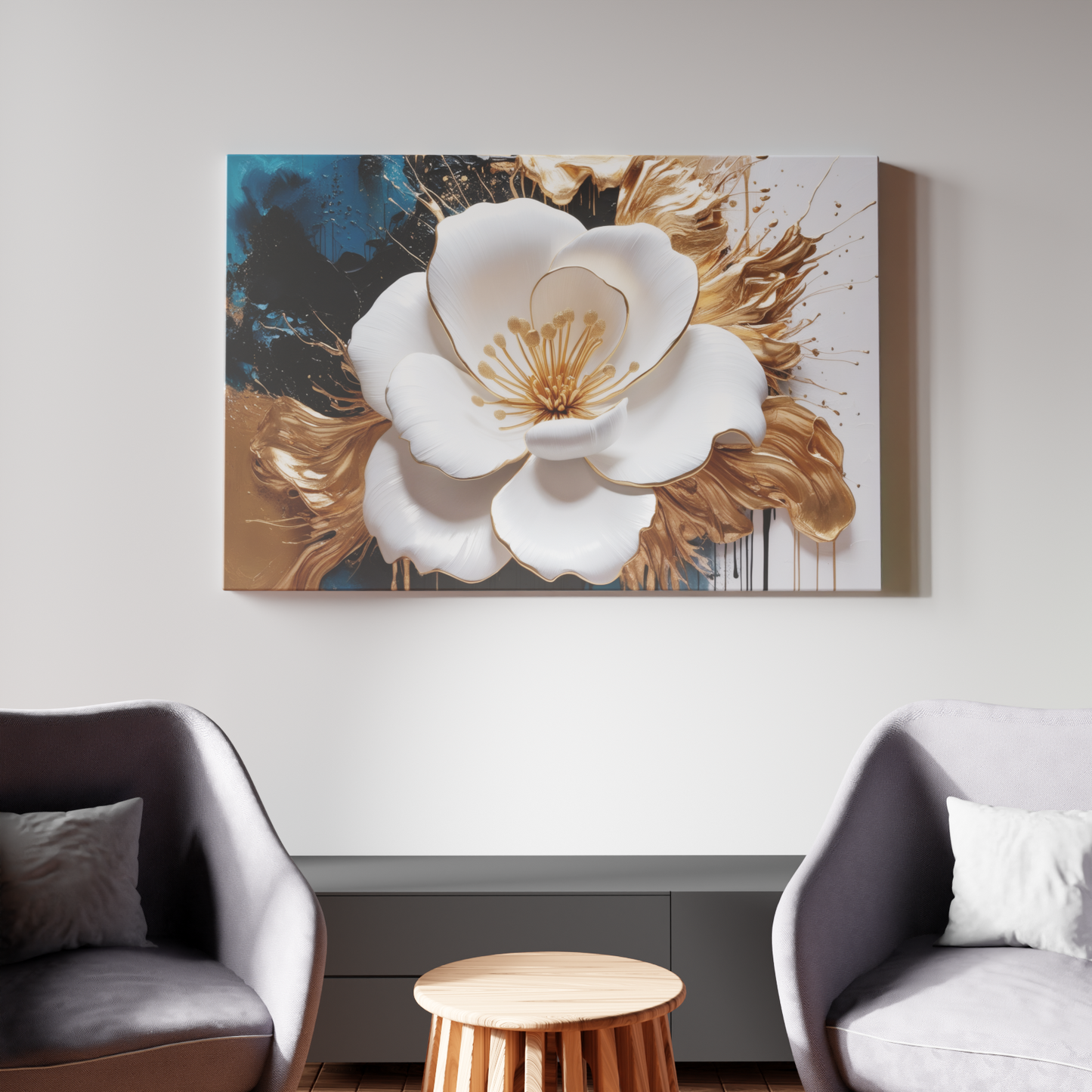 Blossom of Golden Waves