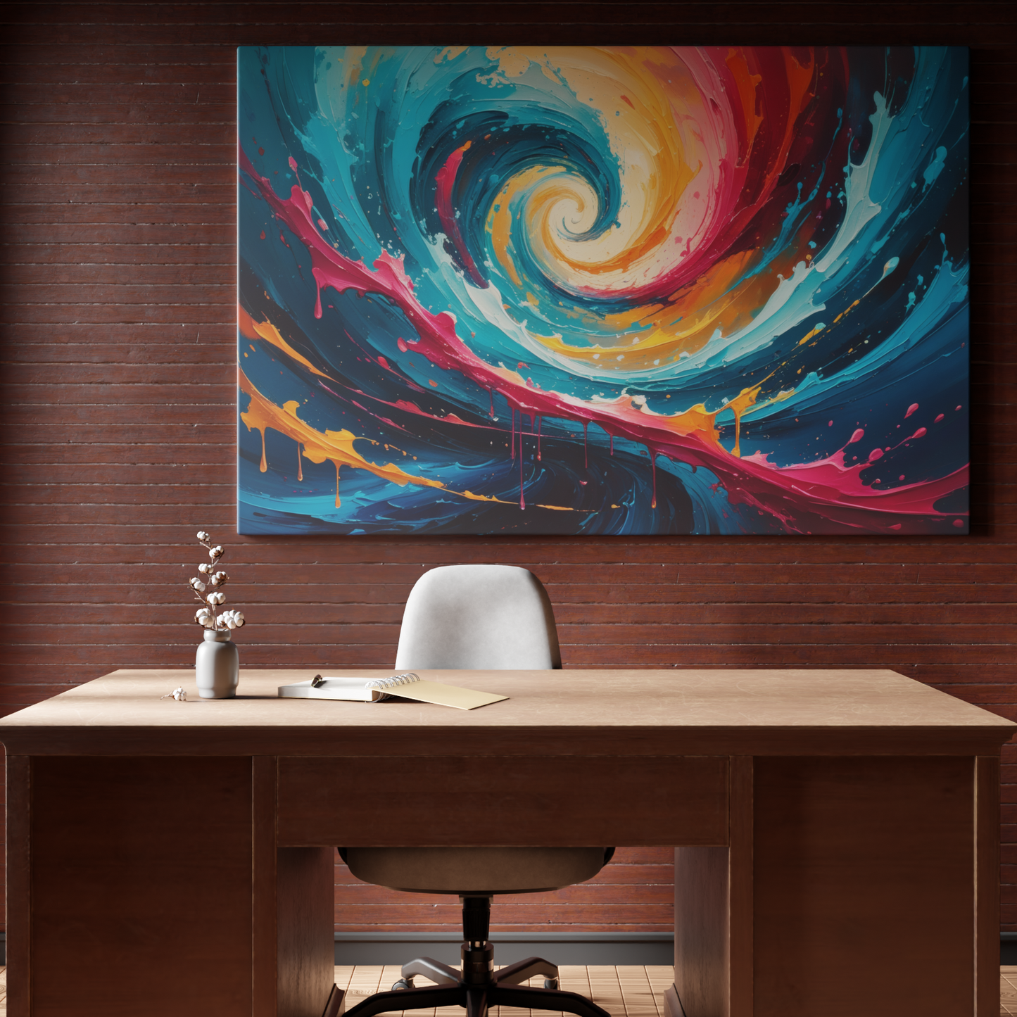 Vortex of Vivid Colors