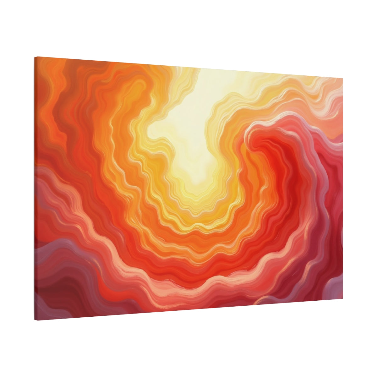 Radiant Sunset Waves