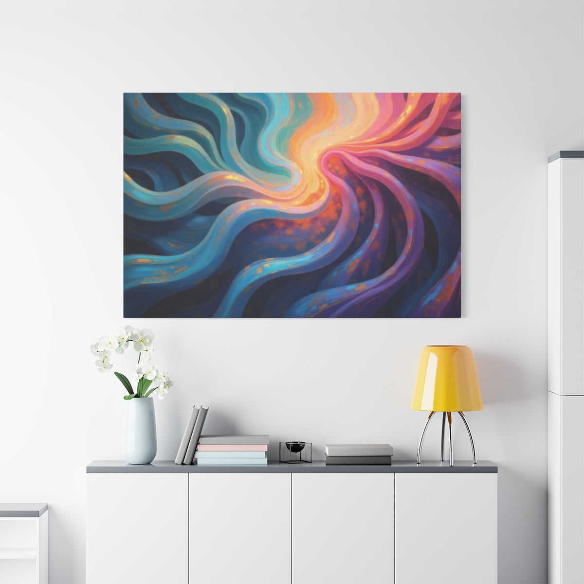 Ethereal Flow of Colors