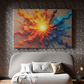 Explosive Geometry: Sunburst Symphony