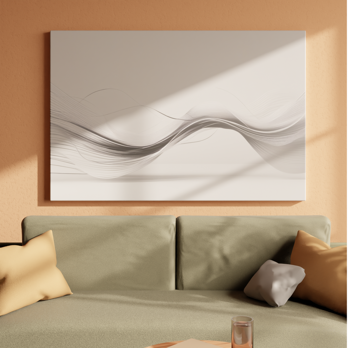 Monochrome Waves in Motion