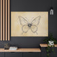 Vintage Butterfly Sketch