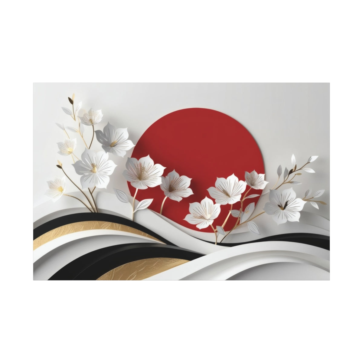Serenity in Bloom: Radiant Harmony