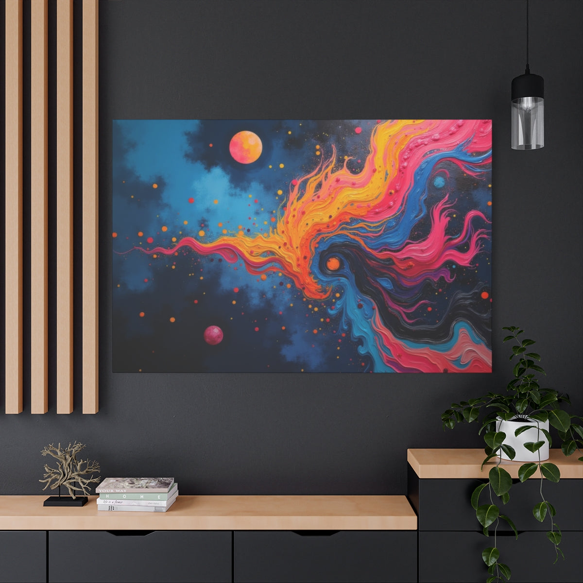 Cosmic Dance of Colors