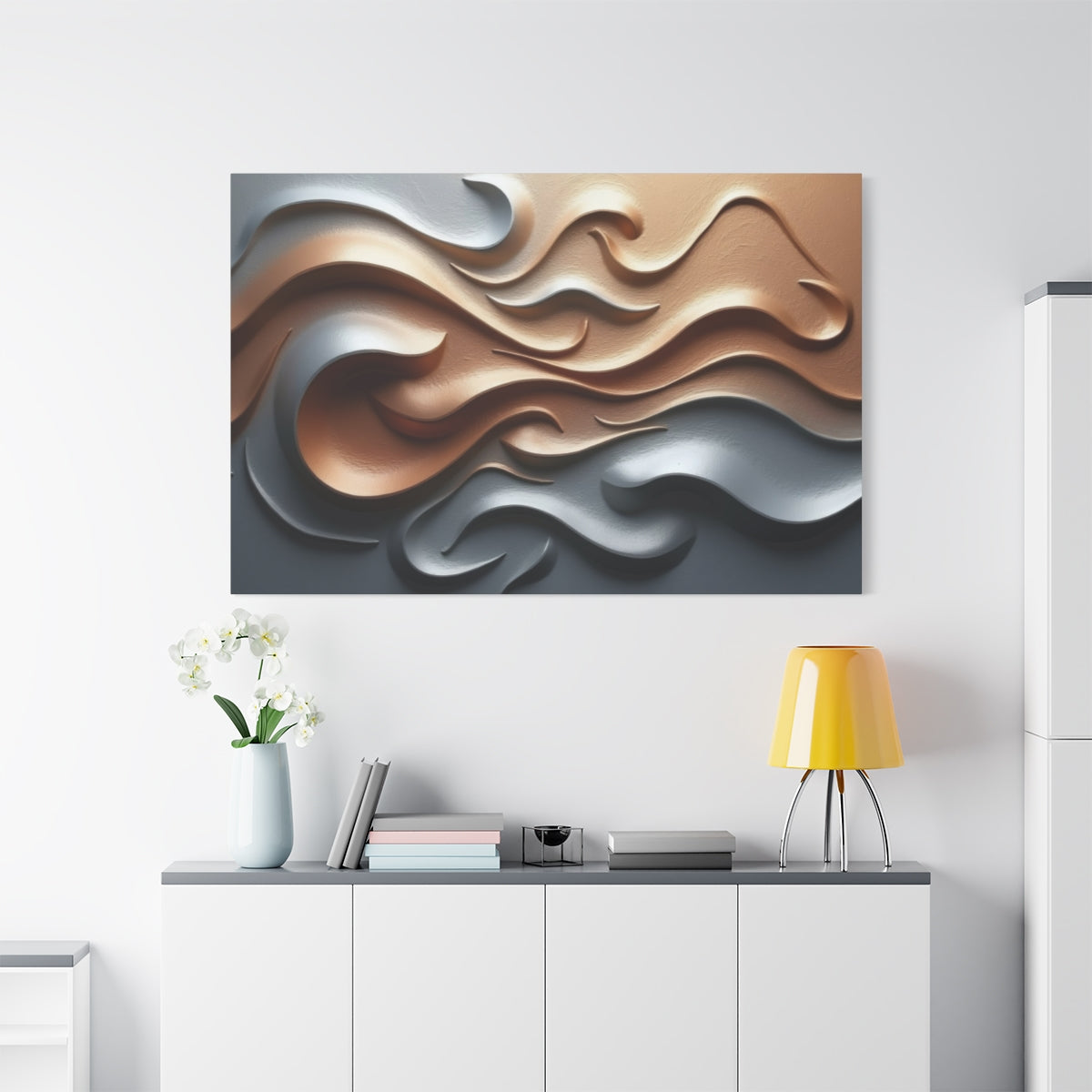 Sculpted Waves of Serenity