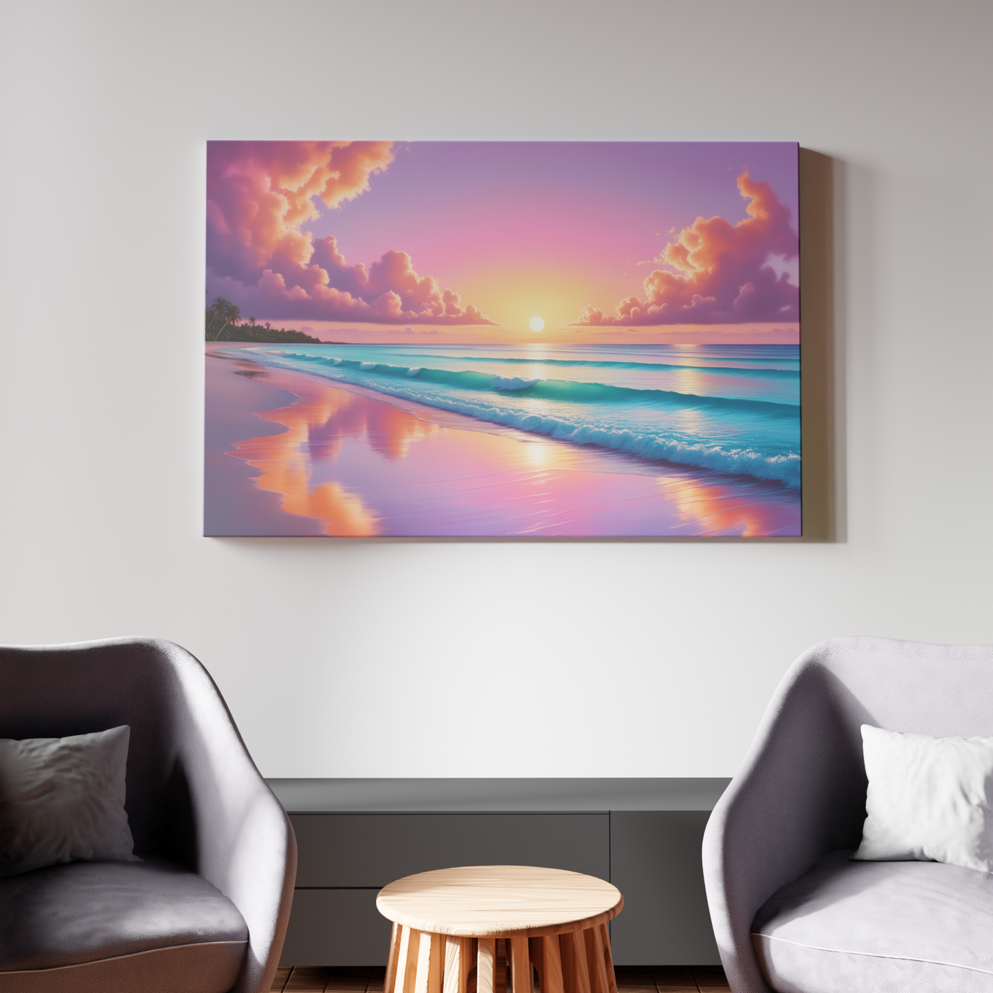 Sunset Reverie on Tropical Shores