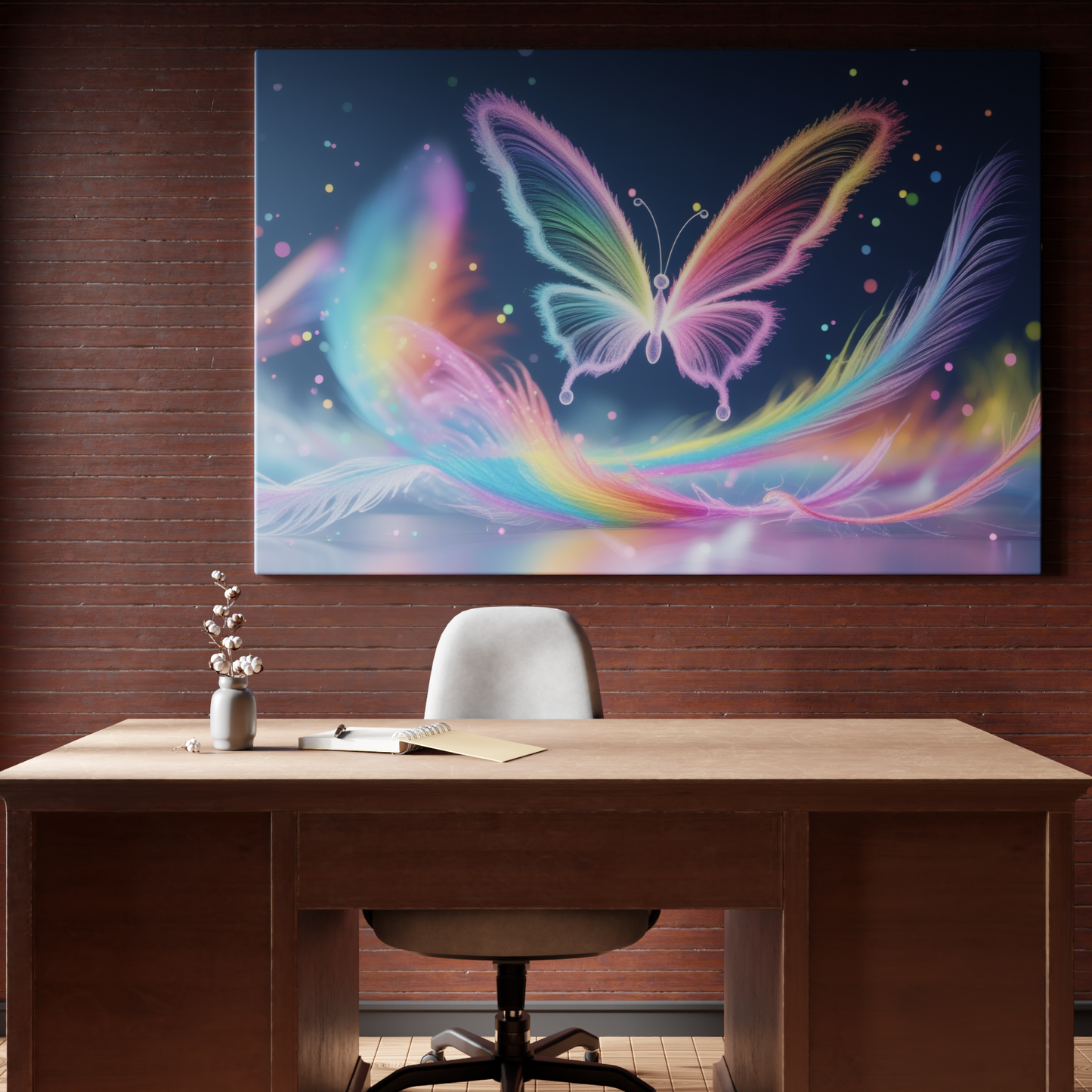 Ethereal Spectrum Butterfly