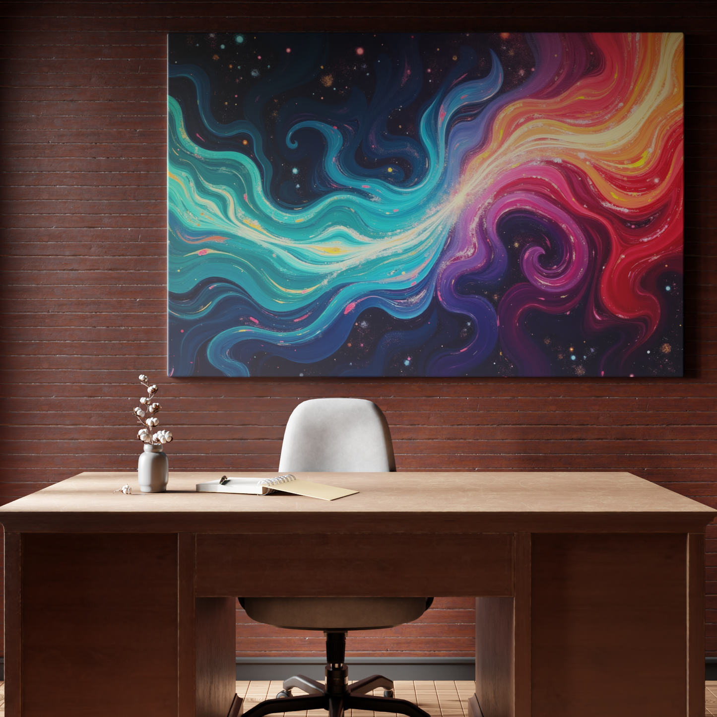 Cosmic Dance of Colors