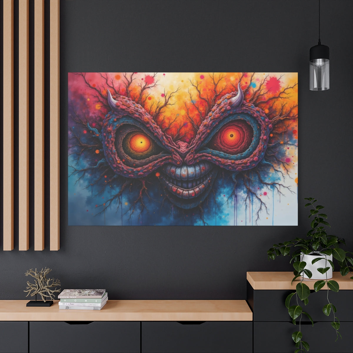 Vibrant Chaos of Colors