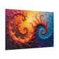 Fractal Dance of Fire and Ice