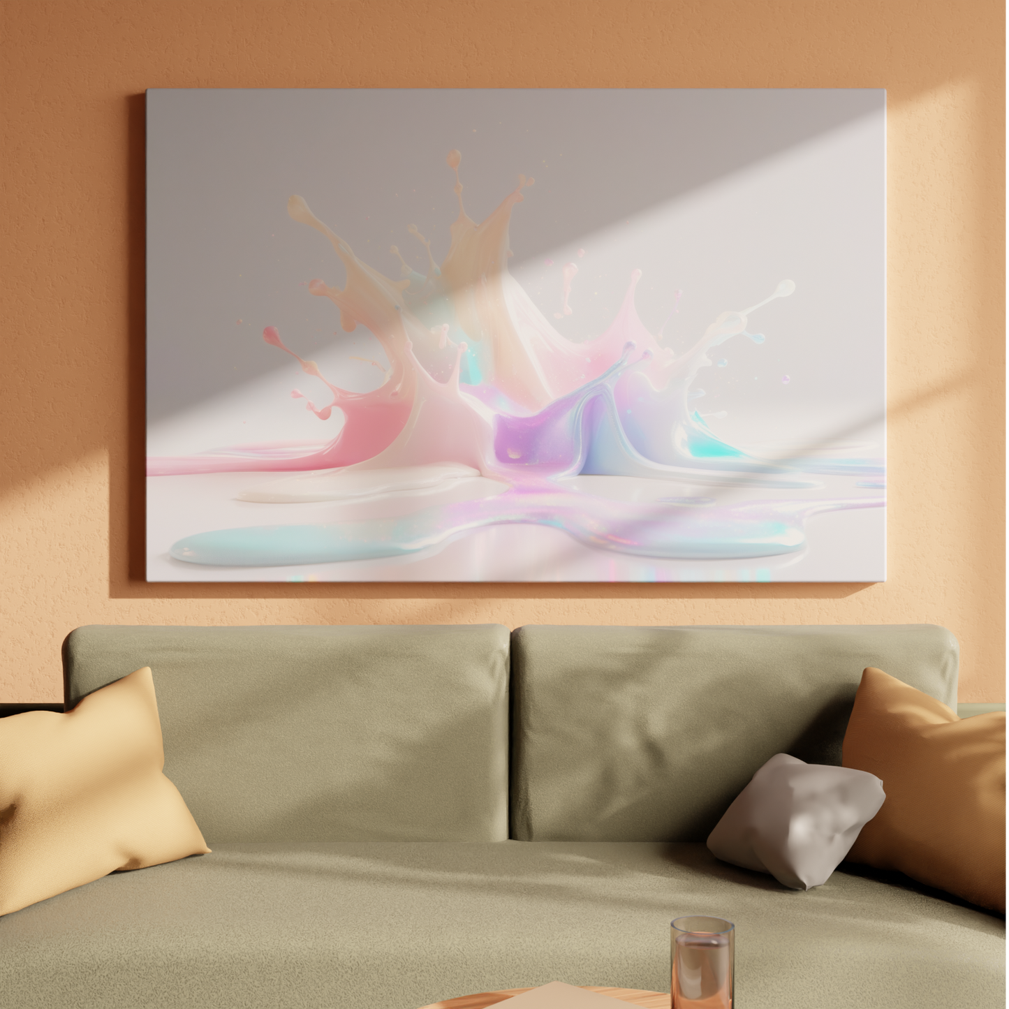 Pastel Paint Symphony