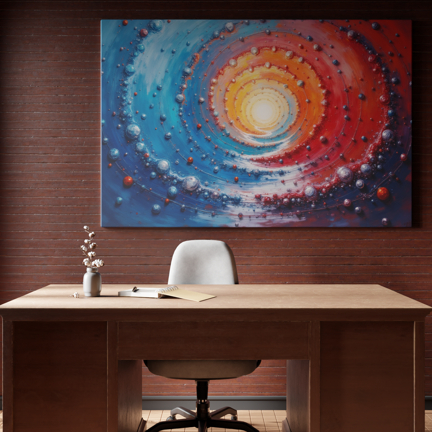 Cosmic Swirl of Radiance
