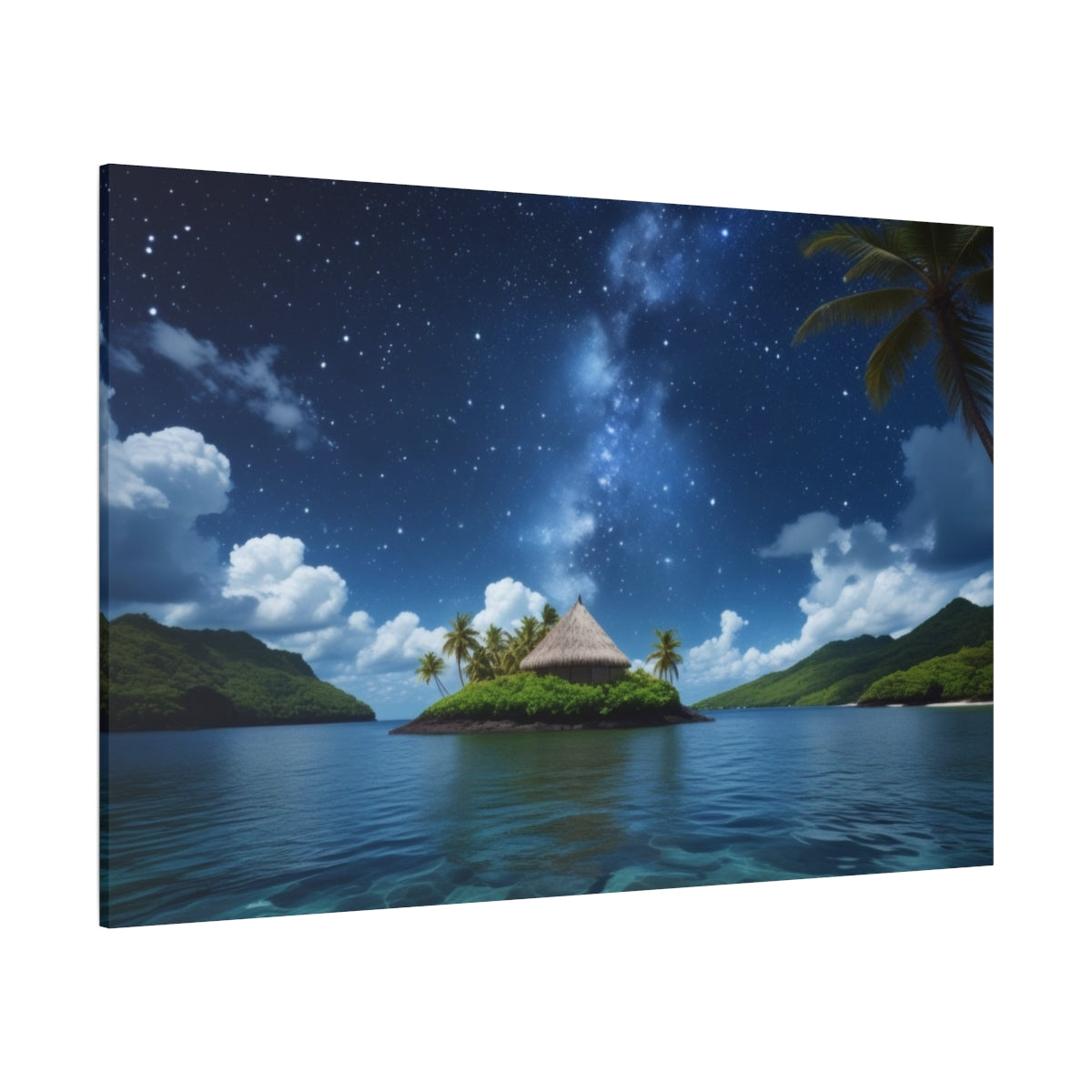 Island Dreamscape under the Stars