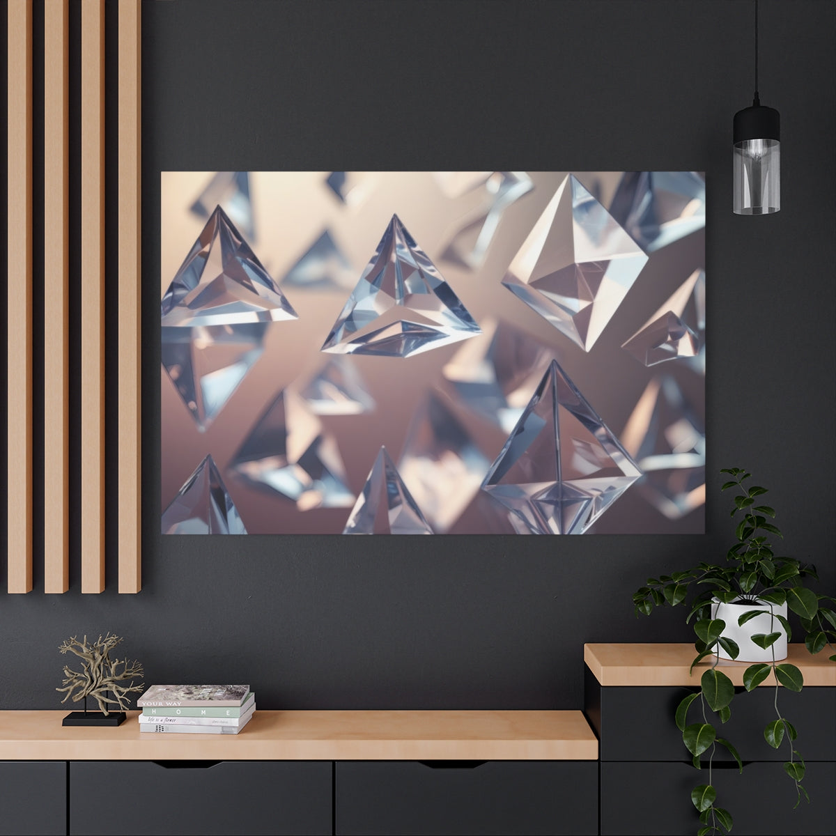 Floating Fragments of Light