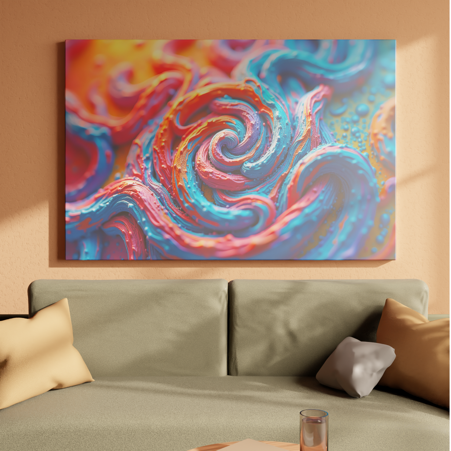 Vibrant Liquid Vortex