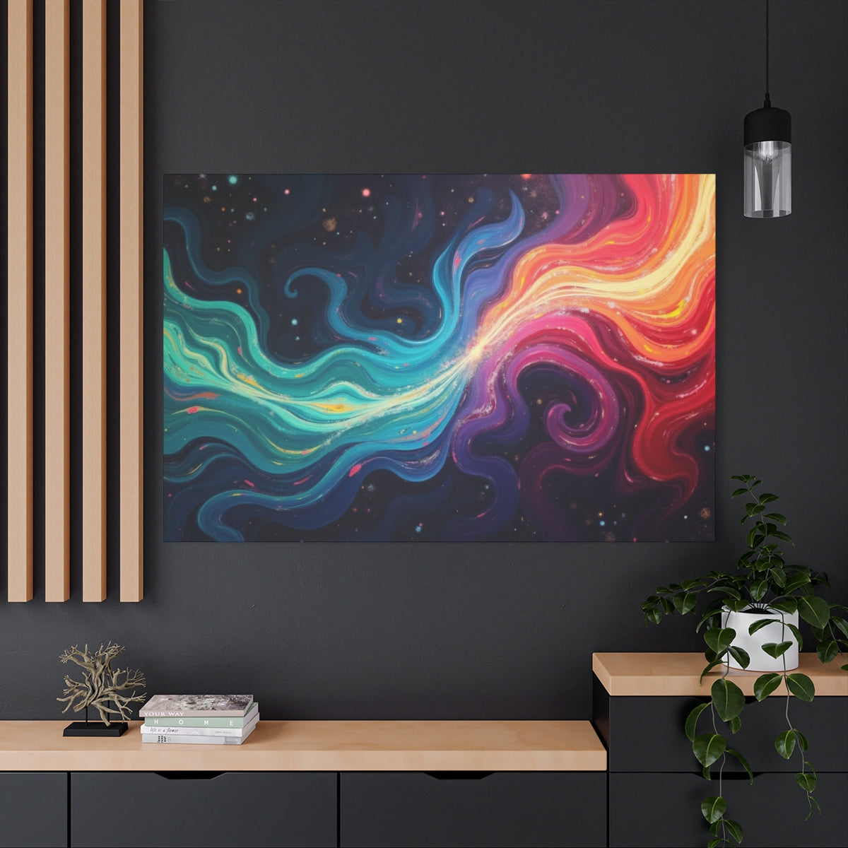 Cosmic Dance of Colors
