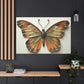Vintage Elegance: Woven Butterfly