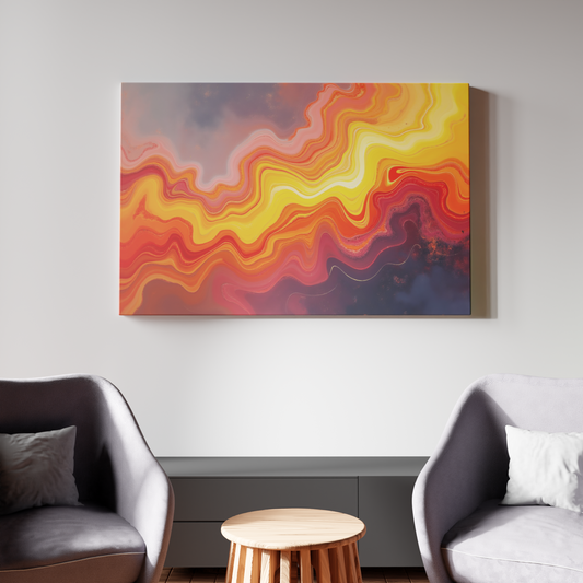 Molten Rhythm of Sunset