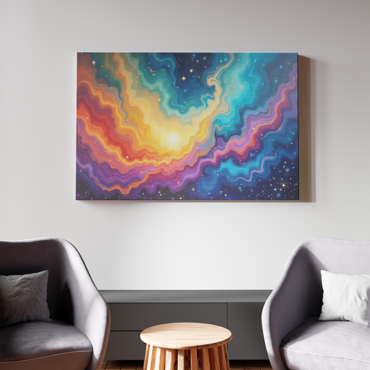Cosmic Swirl of Colors