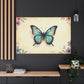 Whimsical Flight of the Azure Butterfly