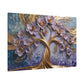 Blossoms of Gold and Lavender