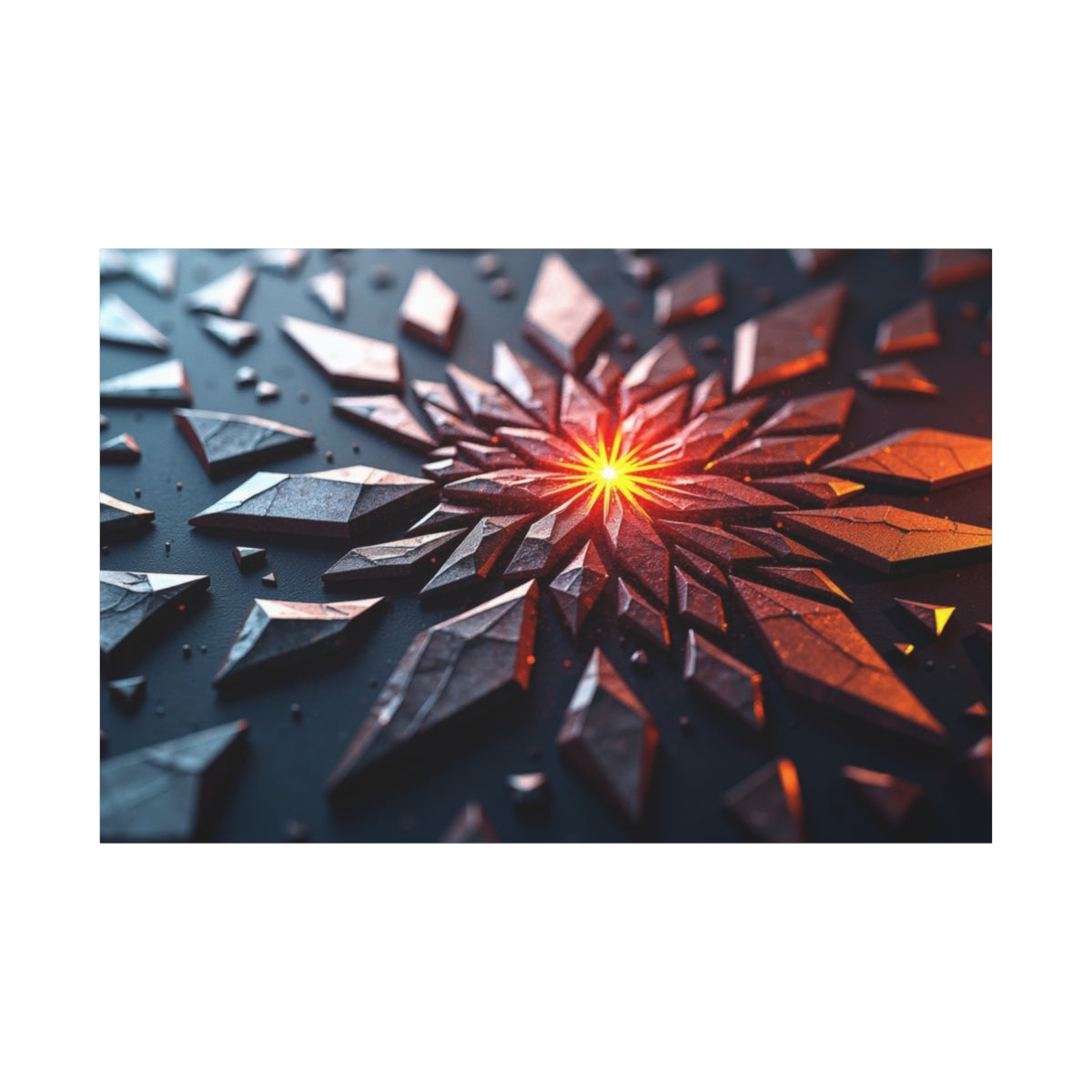 Geometric Solar Flare