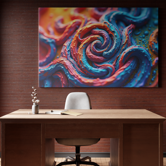 Vibrant Liquid Vortex