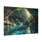 Secret Oasis: Sunlit Grotto Retreat