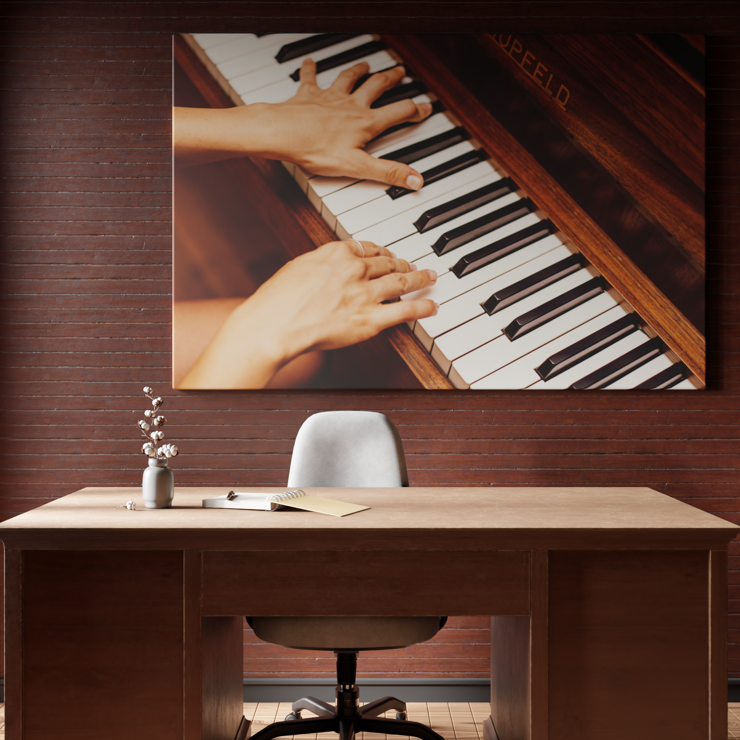 Melody of Hands on Ivory