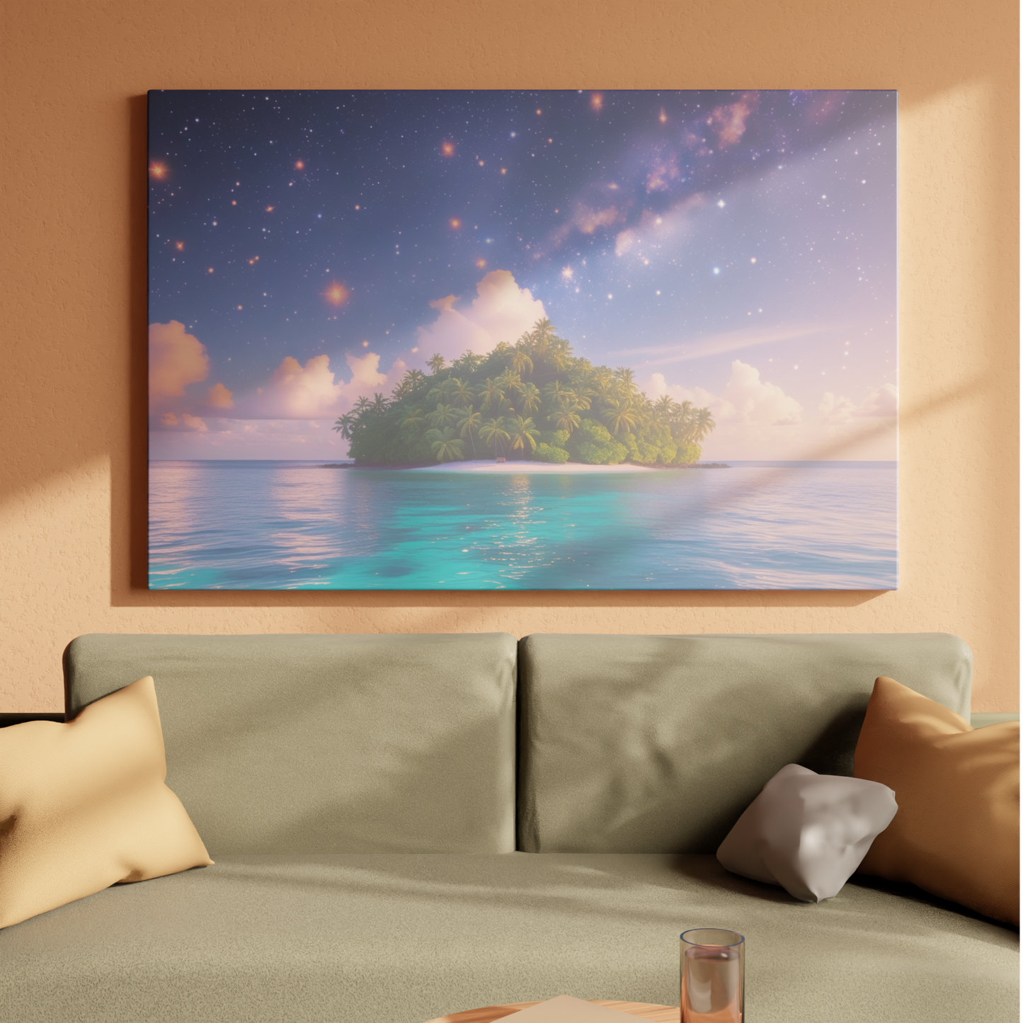 Cosmic Island Dreamscape