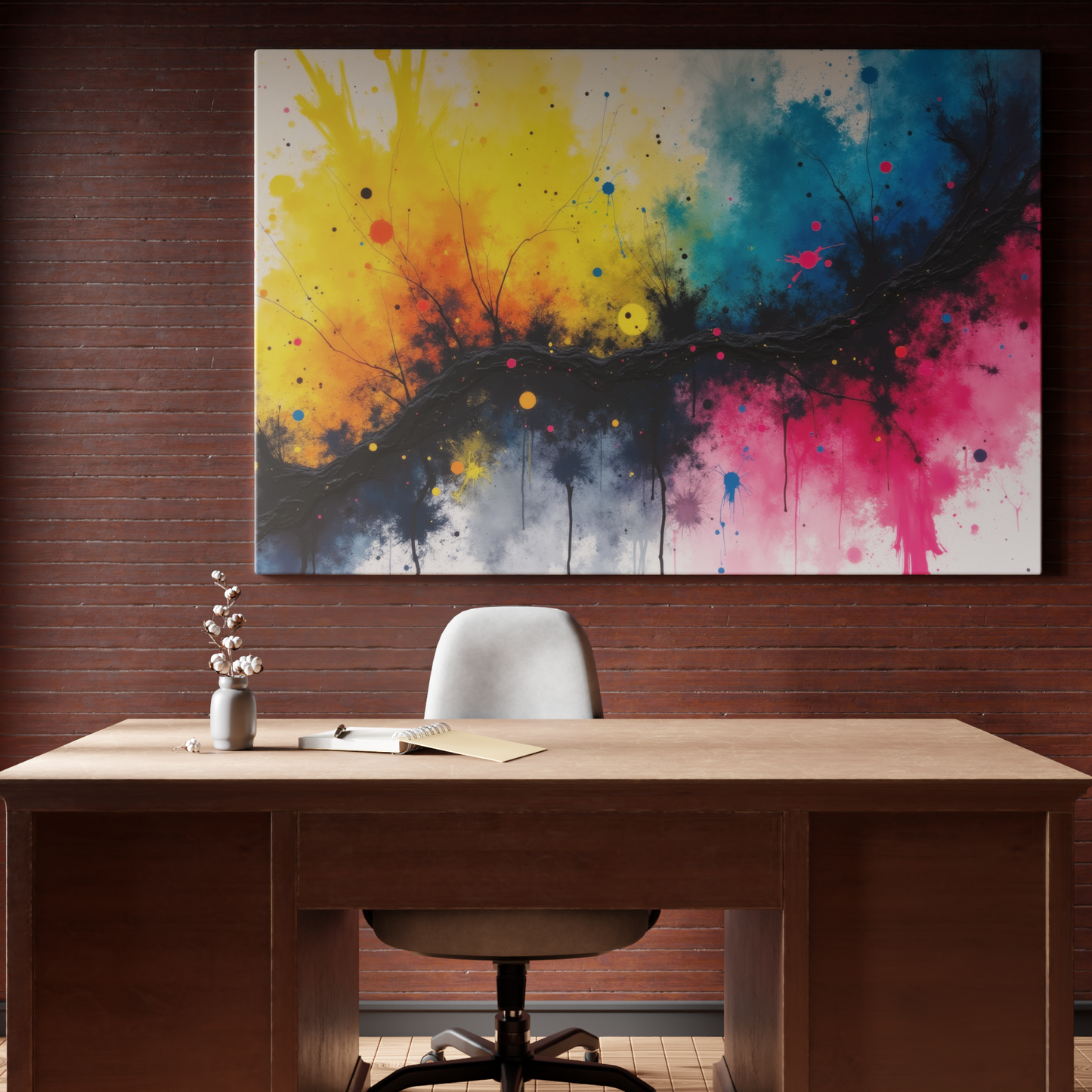 Colorful Collision of Elements