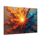 Explosive Geometry: Sunburst Symphony