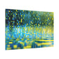 Digital Mosaic: A Splash of Neon