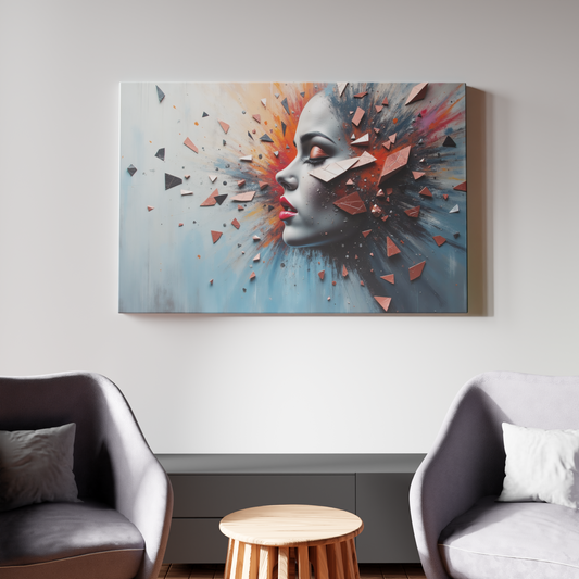 Fragmented Beauty: Shattered Expressions