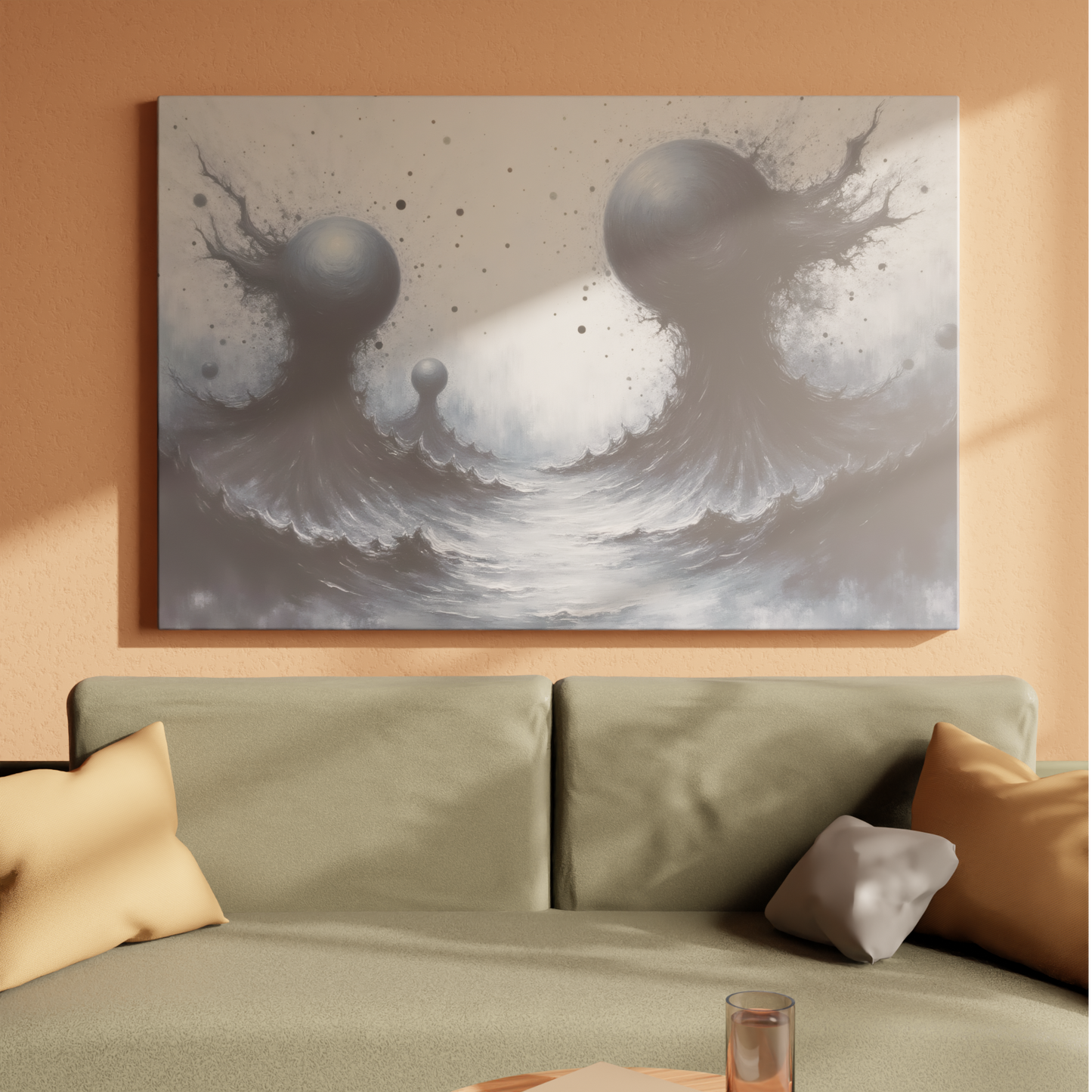 Cosmic Tides in Monochrome