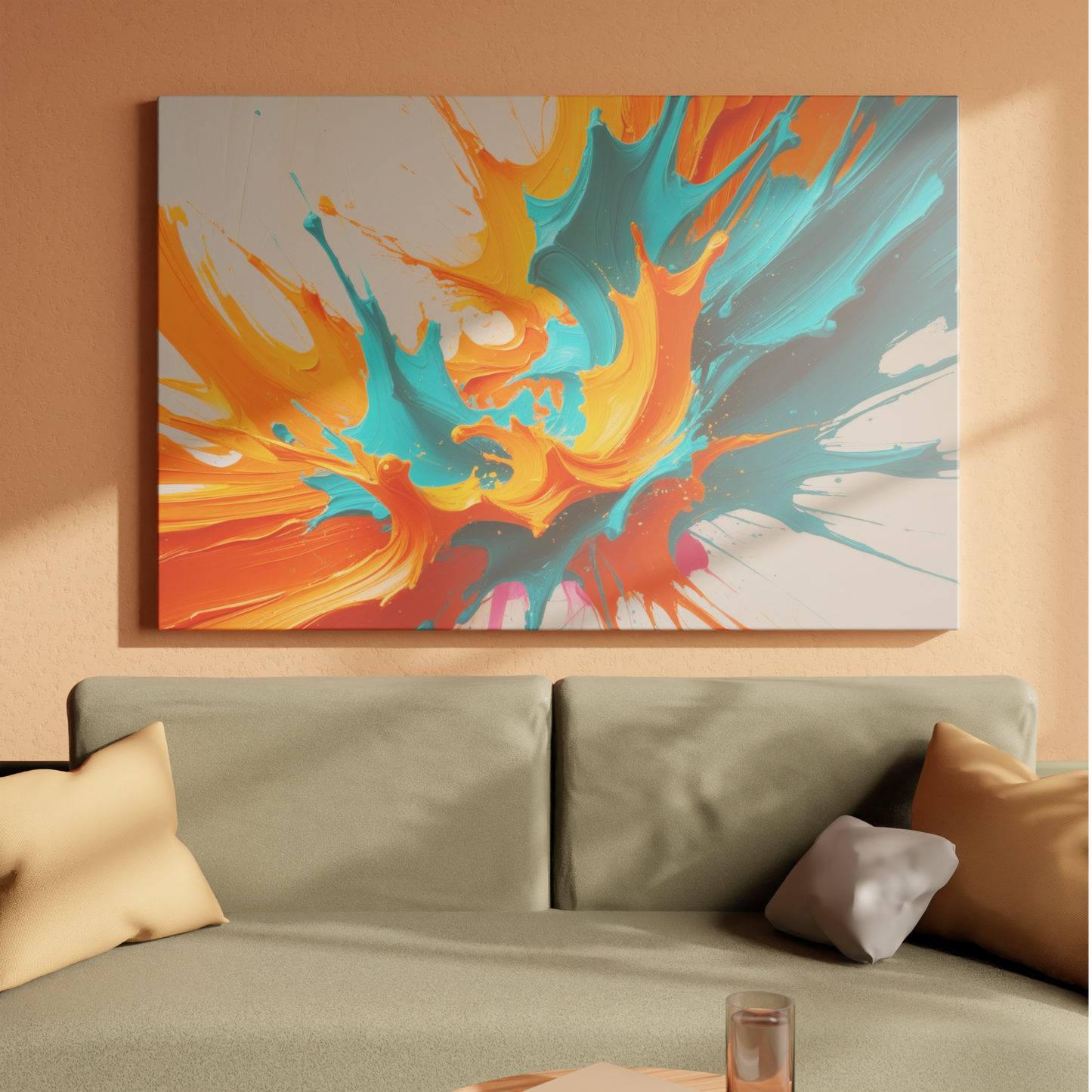 Vibrant Explosion