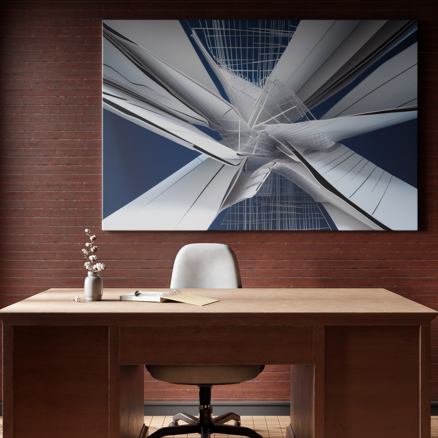 Futuristic Geometric Fusion