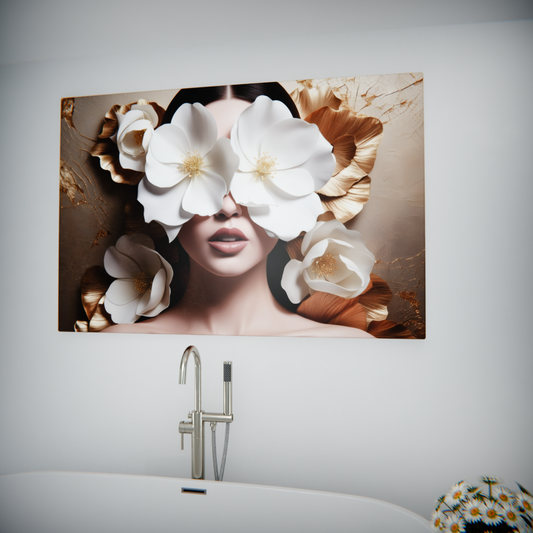 Gilded Petals of Perception