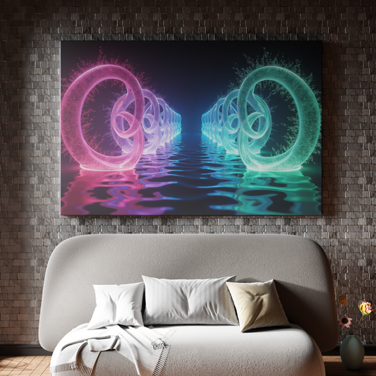 Symphony of Neon Rings